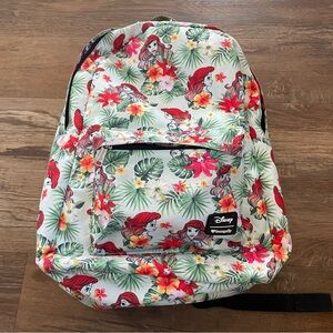 Loungefly Disney Little Mermaid Princess Ariel nylon backpack